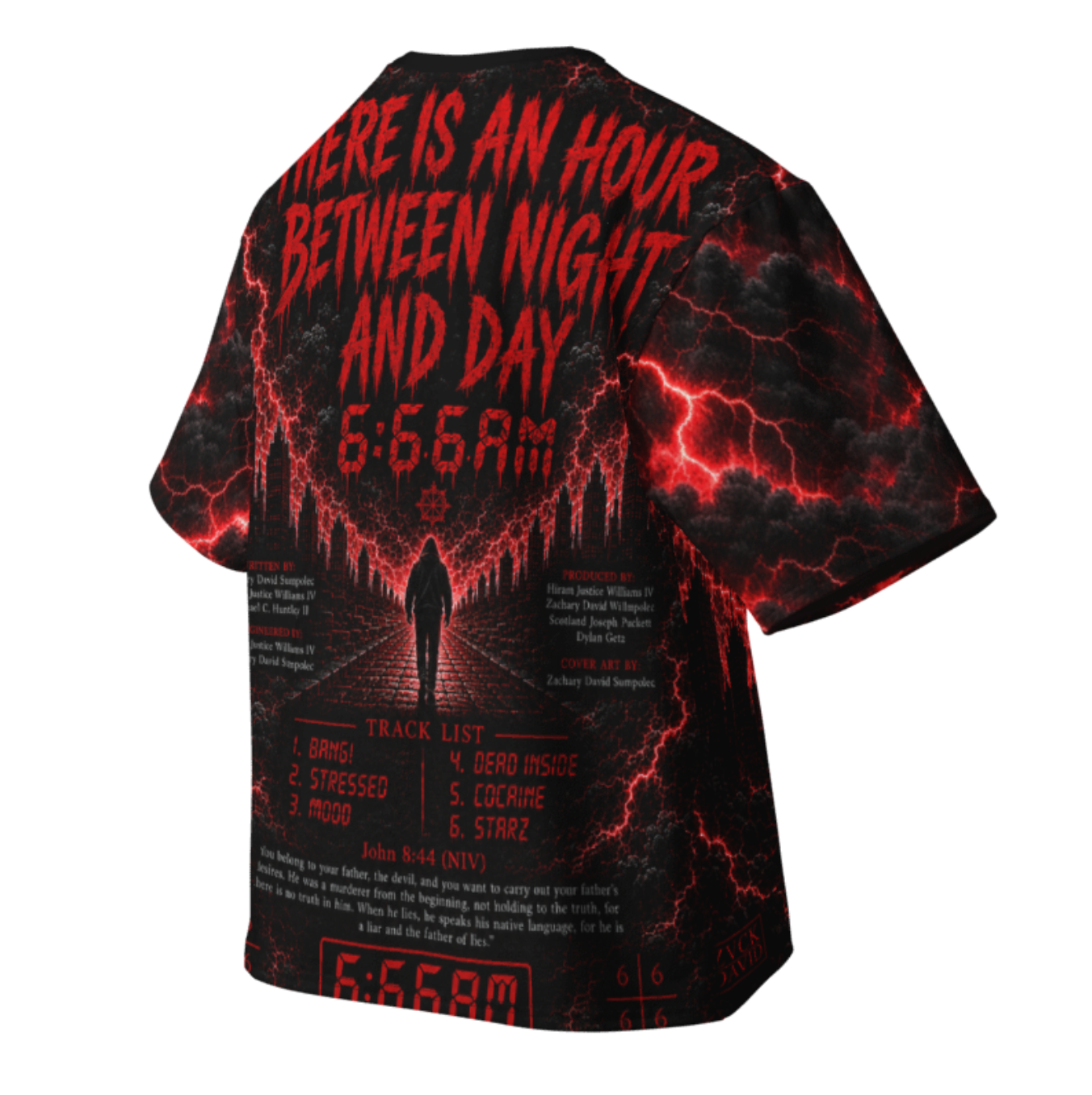"6:66 AM" Graphic T-Shirt